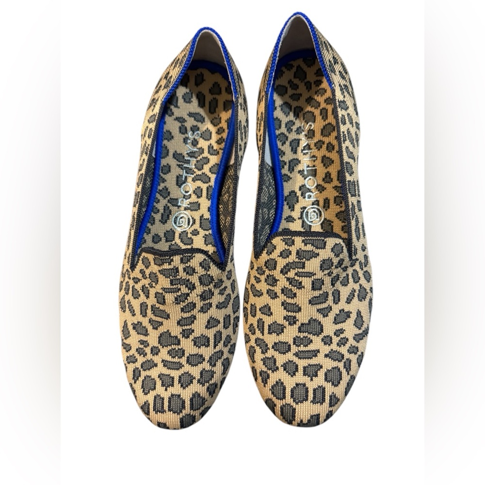 Rothy’s leopard flats. NWT